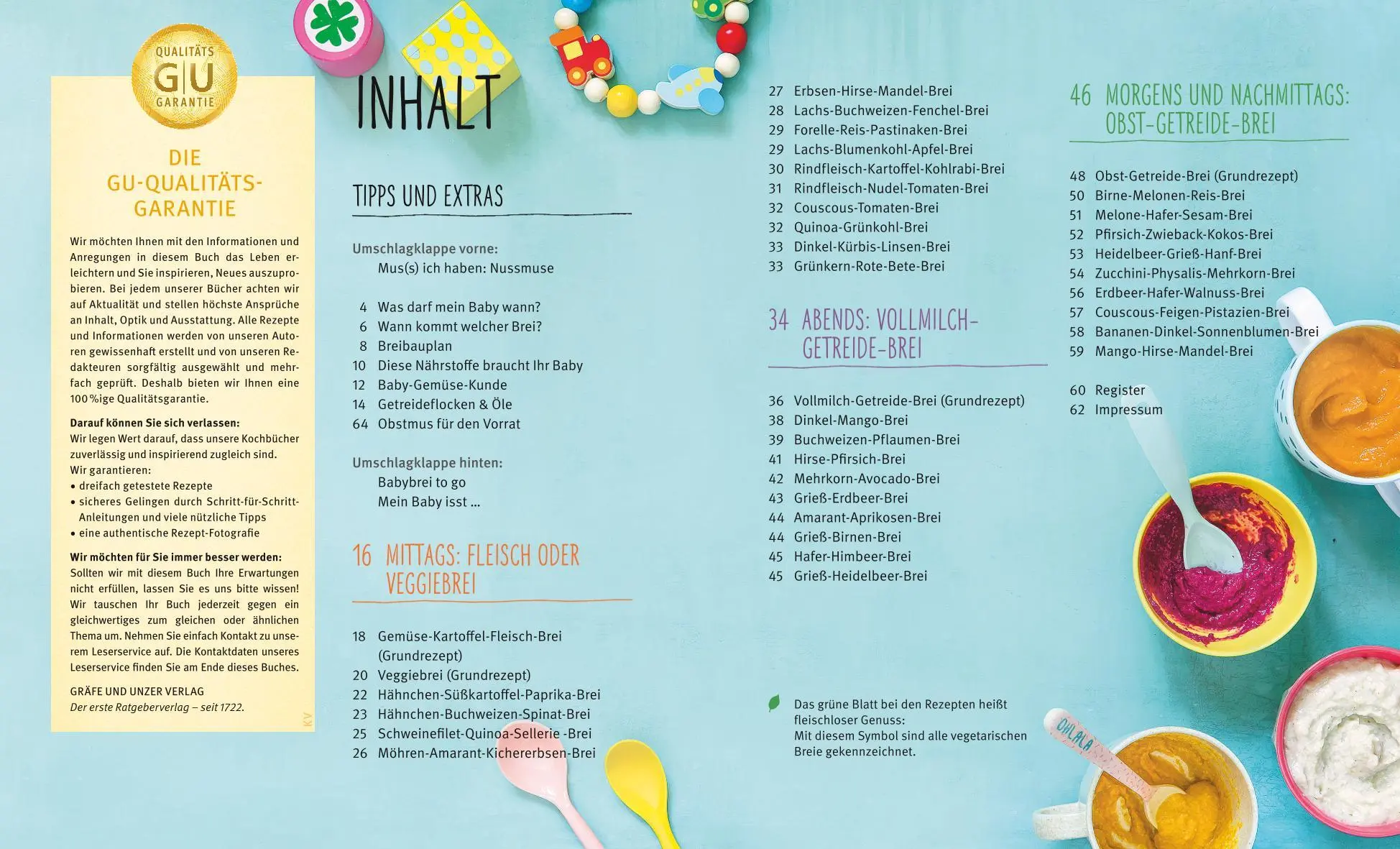 Bild: 9783833864636 | Mix &amp; Fertig Babybrei | Die besten GU-Rezepte für den Thermomix | Buch