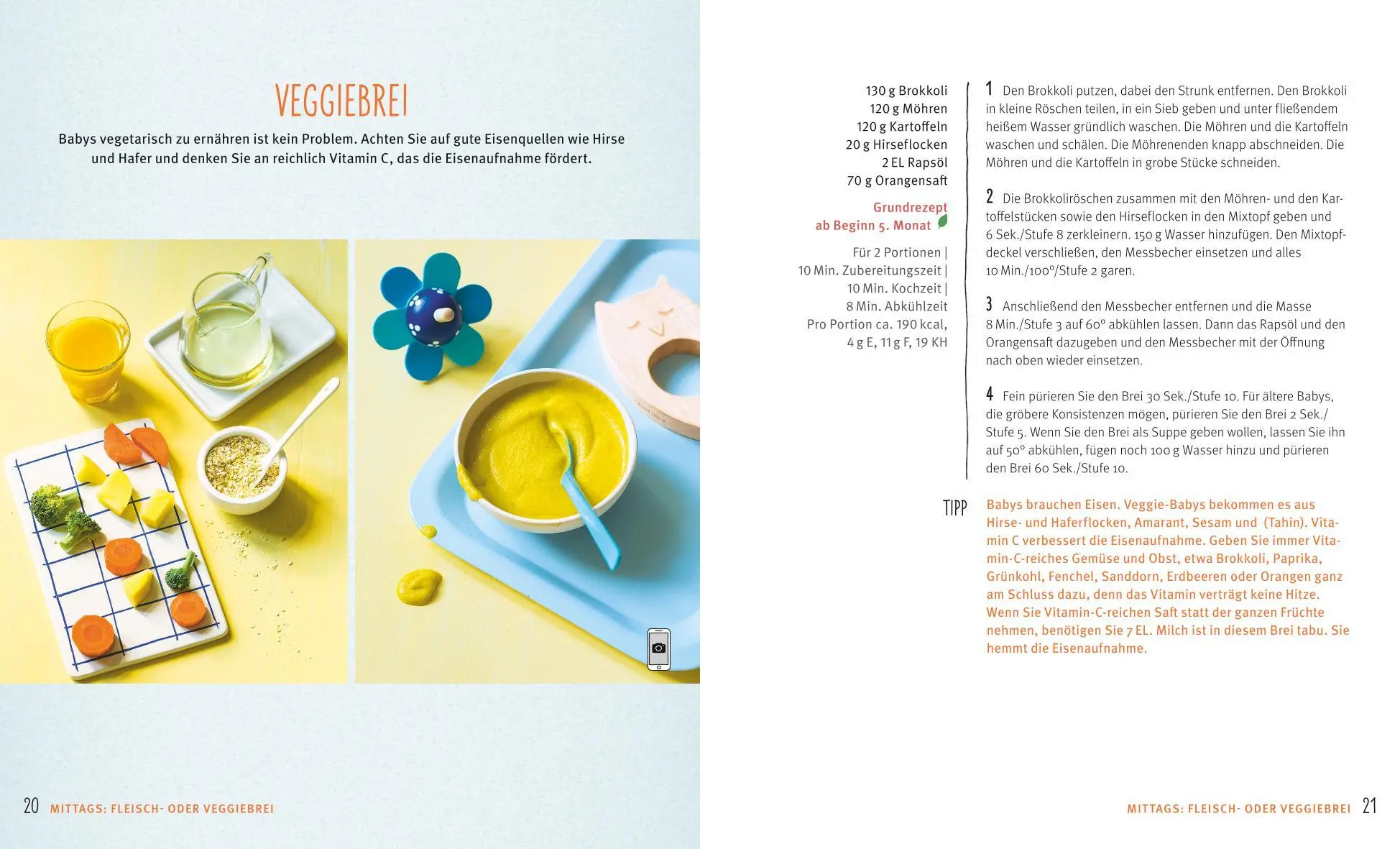 Bild: 9783833864636 | Mix &amp; Fertig Babybrei | Die besten GU-Rezepte für den Thermomix | Buch