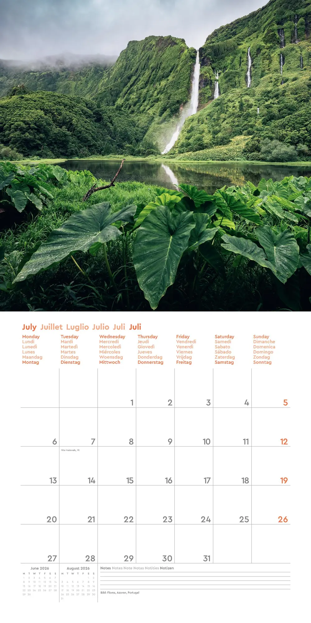 Bild: 9783965914636 | Farbenprächtige Jahreszeiten - KUNTH Broschurkalender 2026 | Kalender