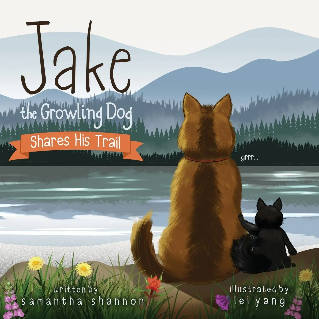 Cover: 9781734744736 | Jake the Growling Dog Shares His Trail | Samantha Shannon | Buch