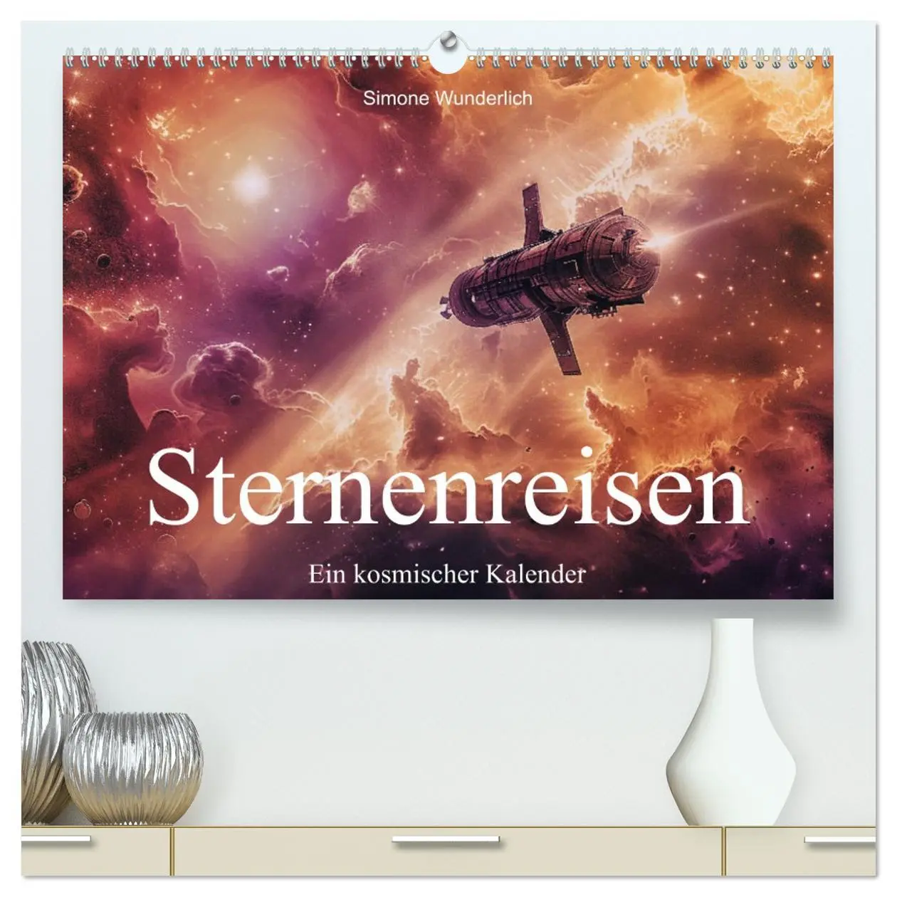 Cover: 9783457414736 | Sternenreisen - Ein kosmischer Kalender (hochwertiger Premium...