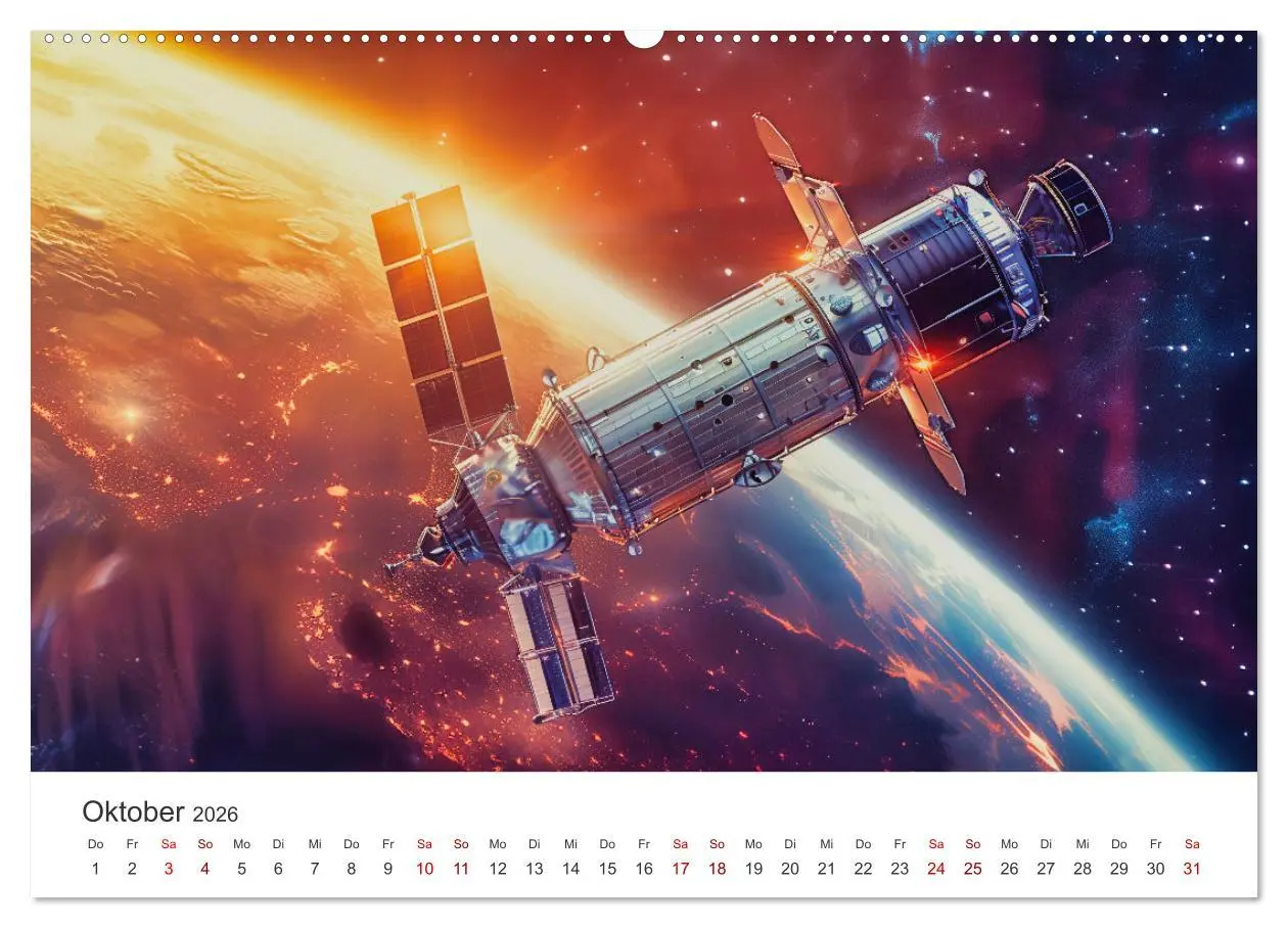 Bild: 9783457414736 | Sternenreisen - Ein kosmischer Kalender (hochwertiger Premium...