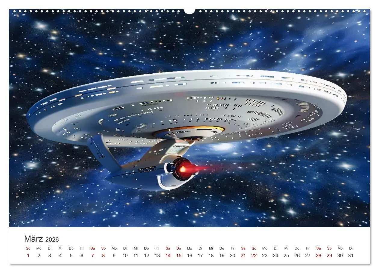 Bild: 9783457414736 | Sternenreisen - Ein kosmischer Kalender (hochwertiger Premium...