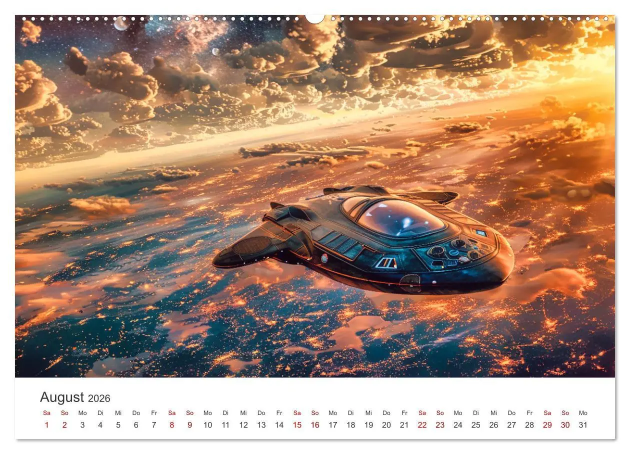 Bild: 9783457414736 | Sternenreisen - Ein kosmischer Kalender (hochwertiger Premium...