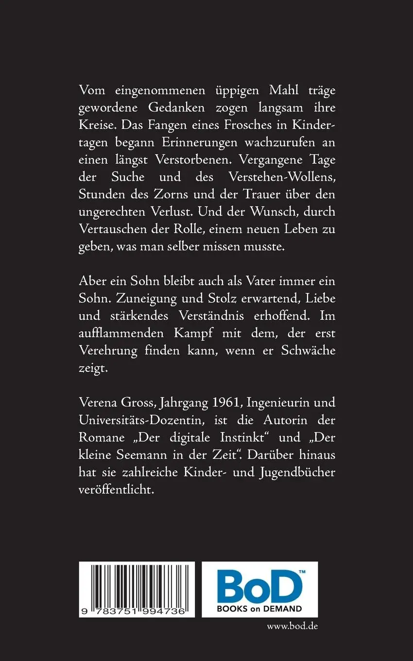 Rückseite: 9783751994736 | In den Armen meines Vaters | Verena Gross | Taschenbuch | 52 S. | 2020