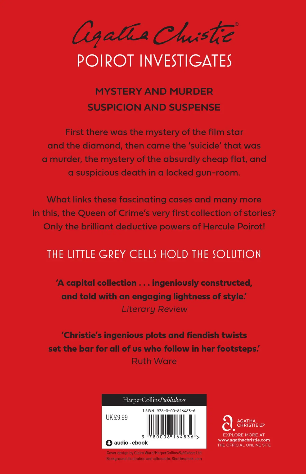 Rückseite: 9780008164836 | Poirot Investigates | Agatha Christie | Taschenbuch | Poirot | 213 S.