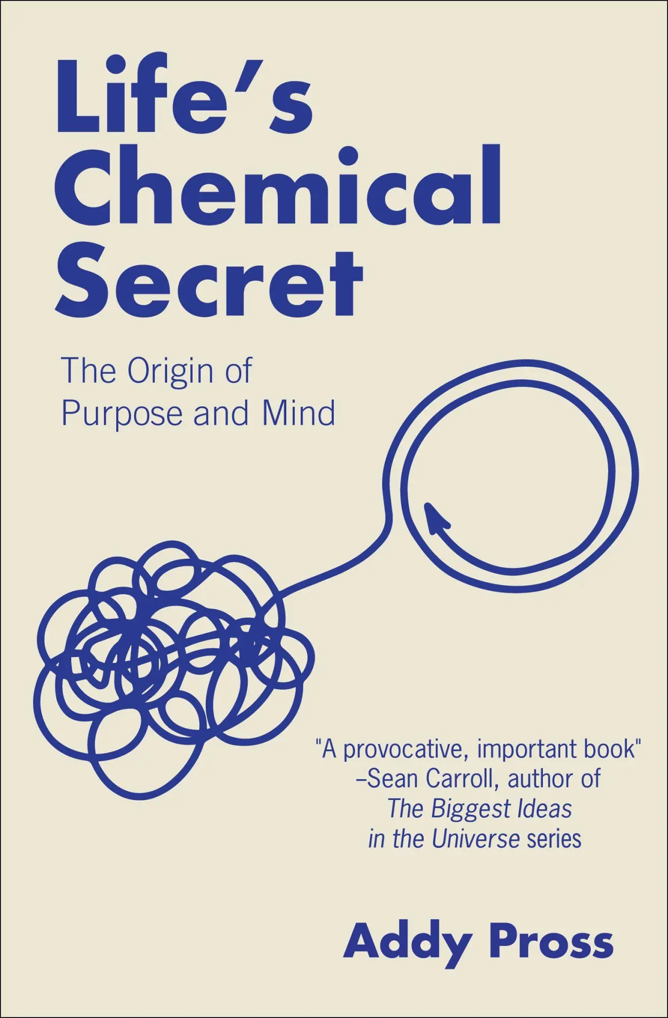 Cover: 9780262054836 | Life's Chemical Secret | The Origin of Purpose and Mind | Addy Pross