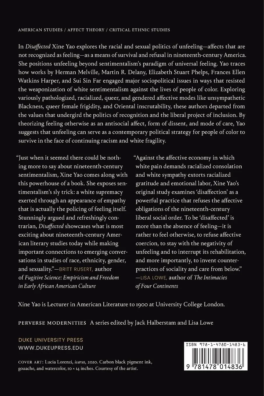Rückseite: 9781478014836 | Disaffected | Xine Yao | Taschenbuch | Kartoniert / Broschiert | 2021