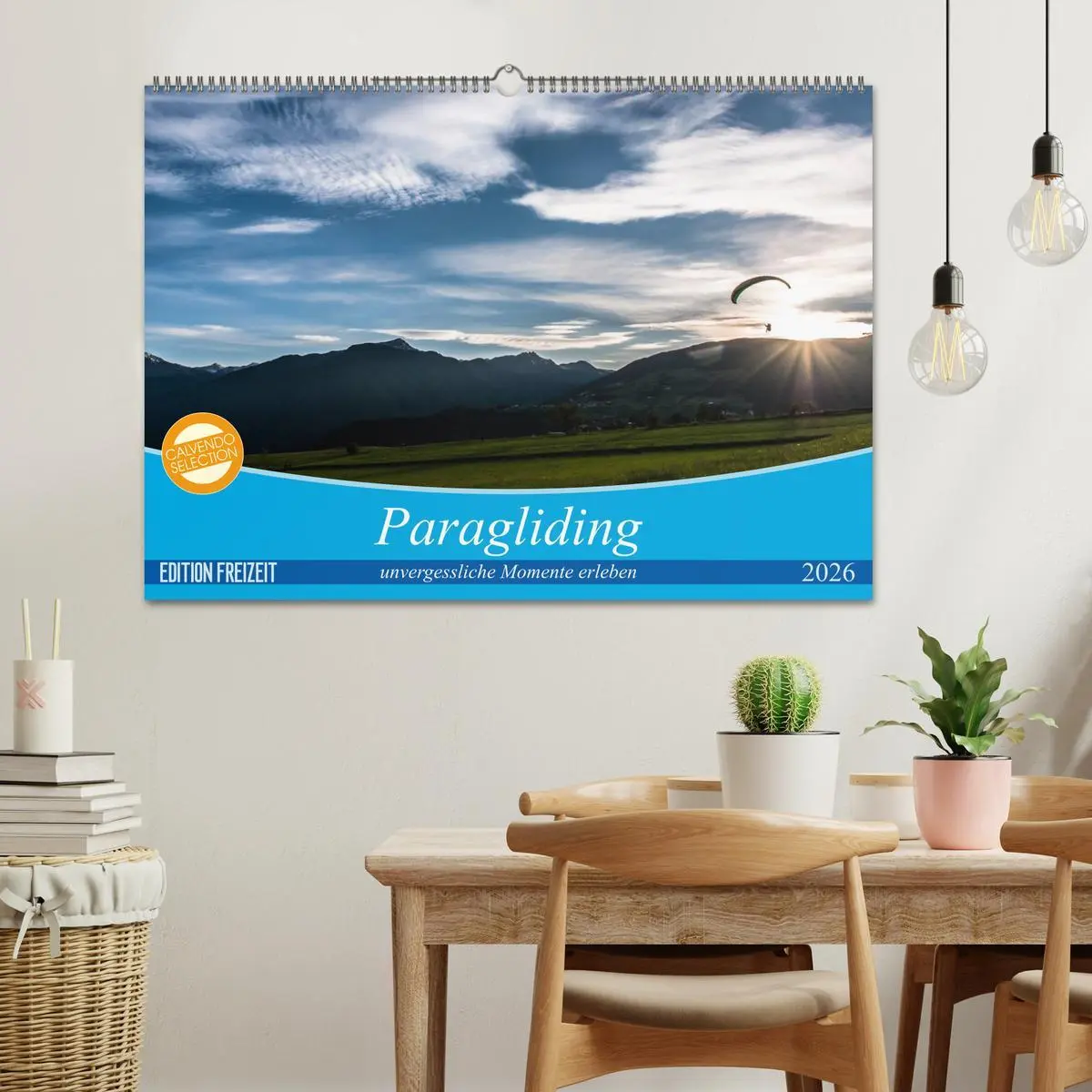 Bild: 9783457884836 | Paragliding - unvergessliche Momente erleben (Wandkalender 2026 DIN...