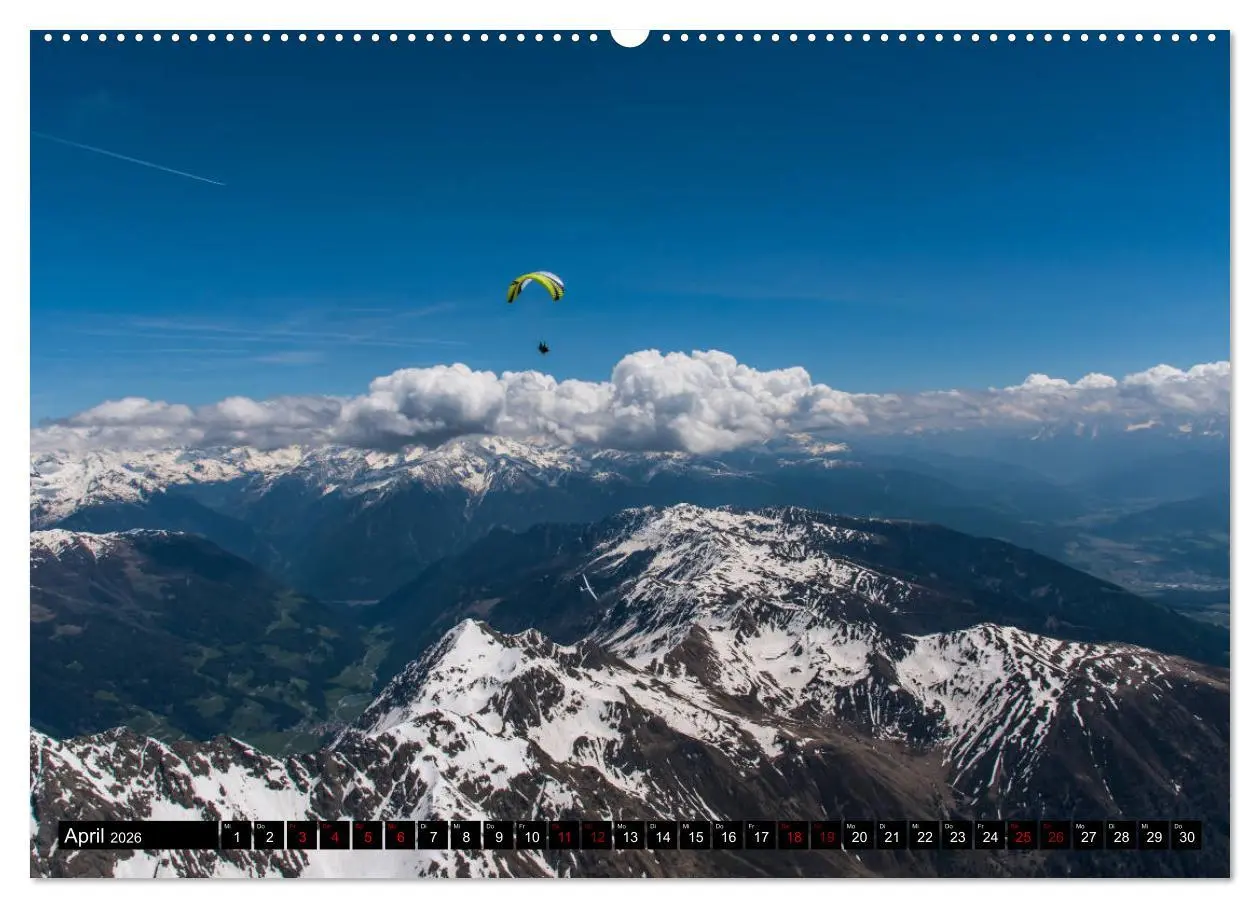 Bild: 9783457884836 | Paragliding - unvergessliche Momente erleben (Wandkalender 2026 DIN...