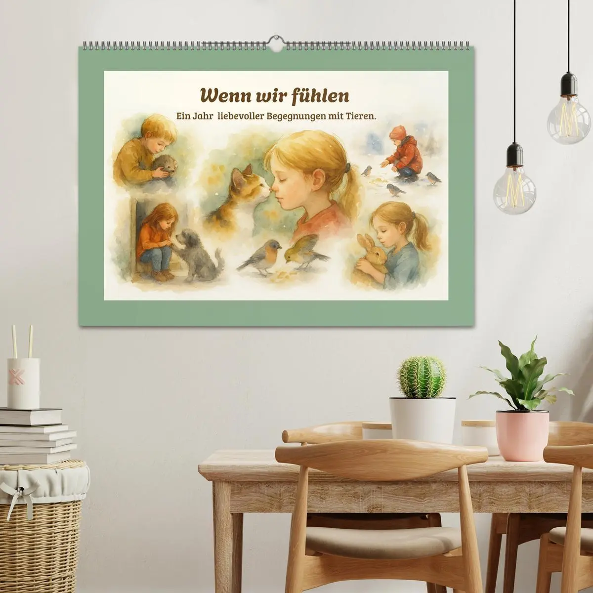 Bild: 9783516594836 | Wenn wir fühlen (Wandkalender 2026 DIN A2 quer), CALVENDO...