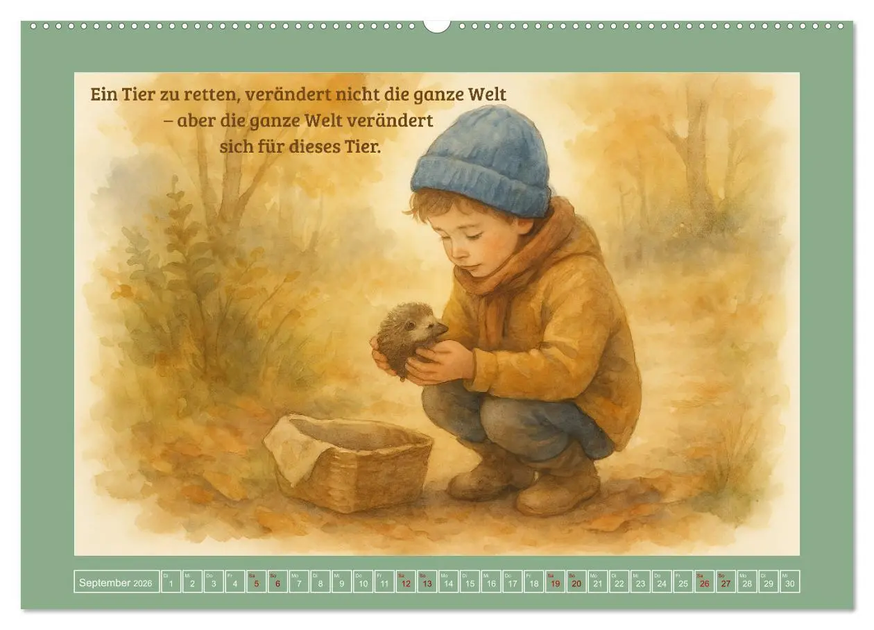 Bild: 9783516594836 | Wenn wir fühlen (Wandkalender 2026 DIN A2 quer), CALVENDO...