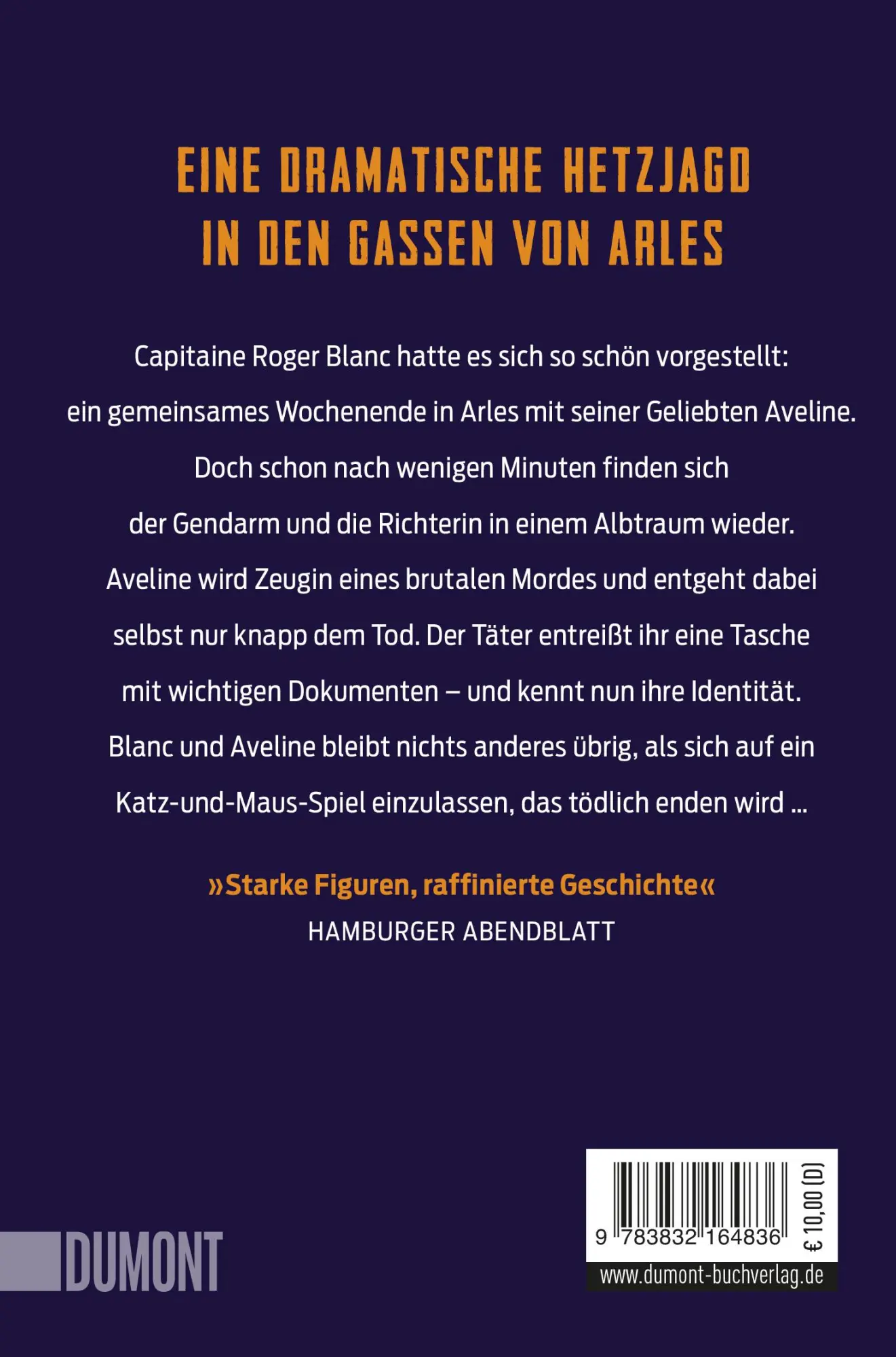 Rückseite: 9783832164836 | Dunkles Arles | Ein Provence-Krimi mit Capitaine Roger Blanc | Buch