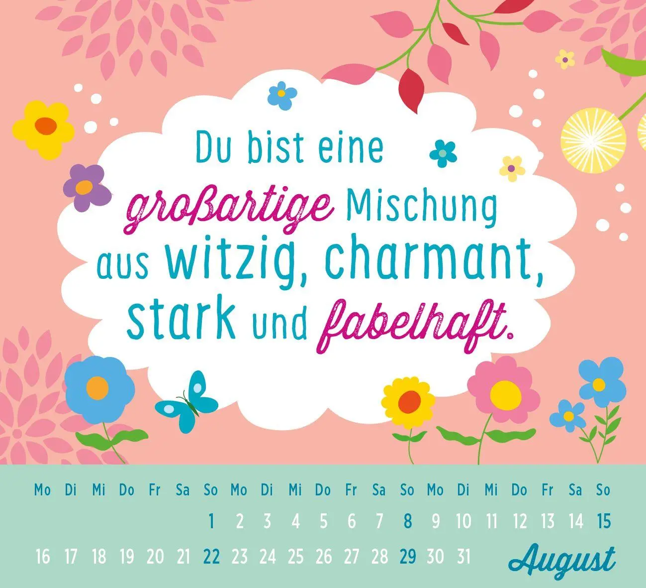 Bild: 4036442014936 | Mini-Kalender 2027: Für eine tolle Freundin wie dich | Groh Verlag