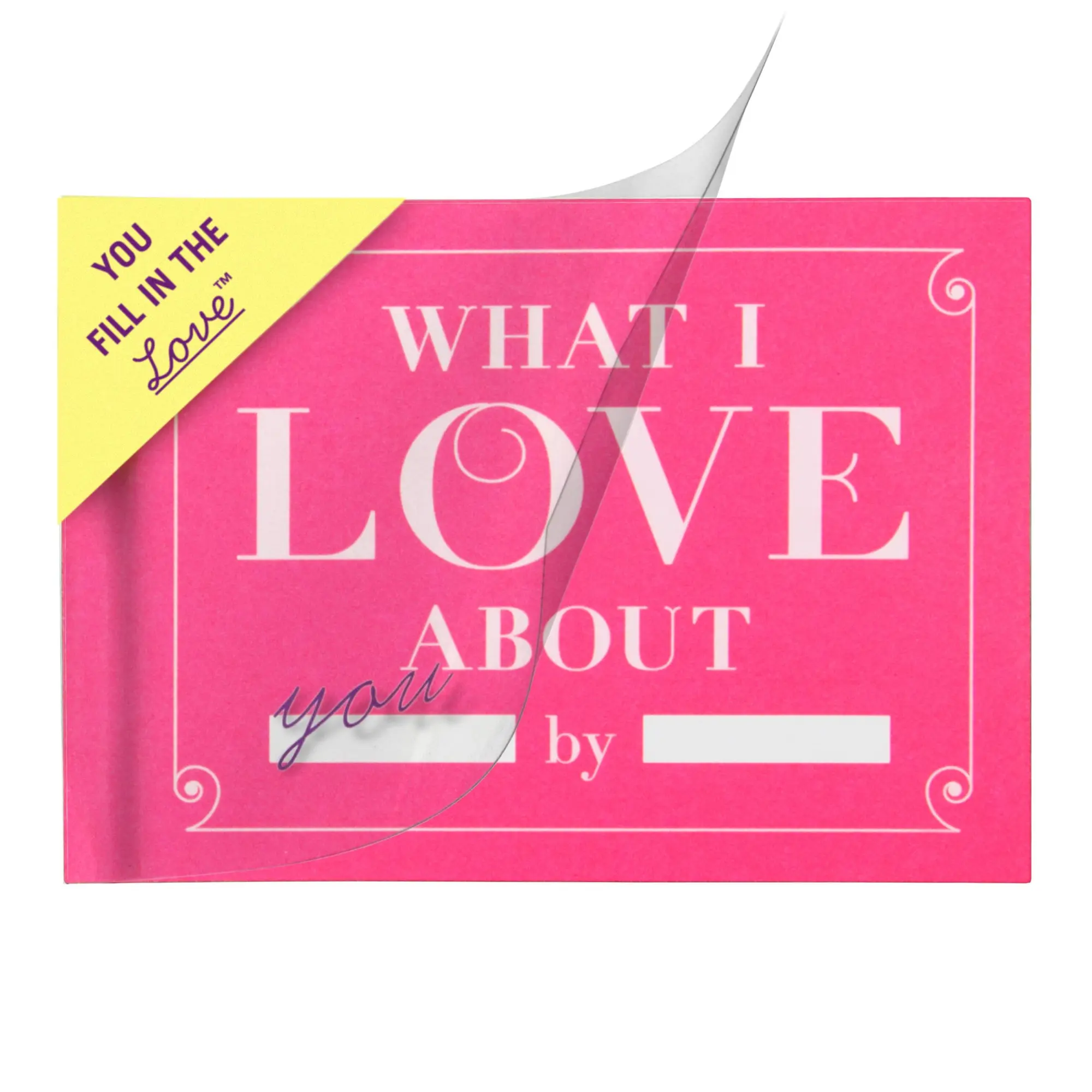 Bild: 9781601064936 | What I Love about You Fill in the Love Book | Knock Knock | Buch