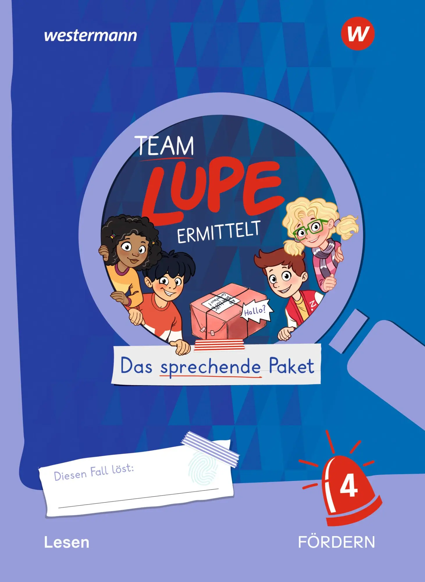 Cover: 9783141414936 | TEAM LUPE ERMITTELT - Übungshefte. Lesen FÖRDERN 4 | Anjum | Broschüre