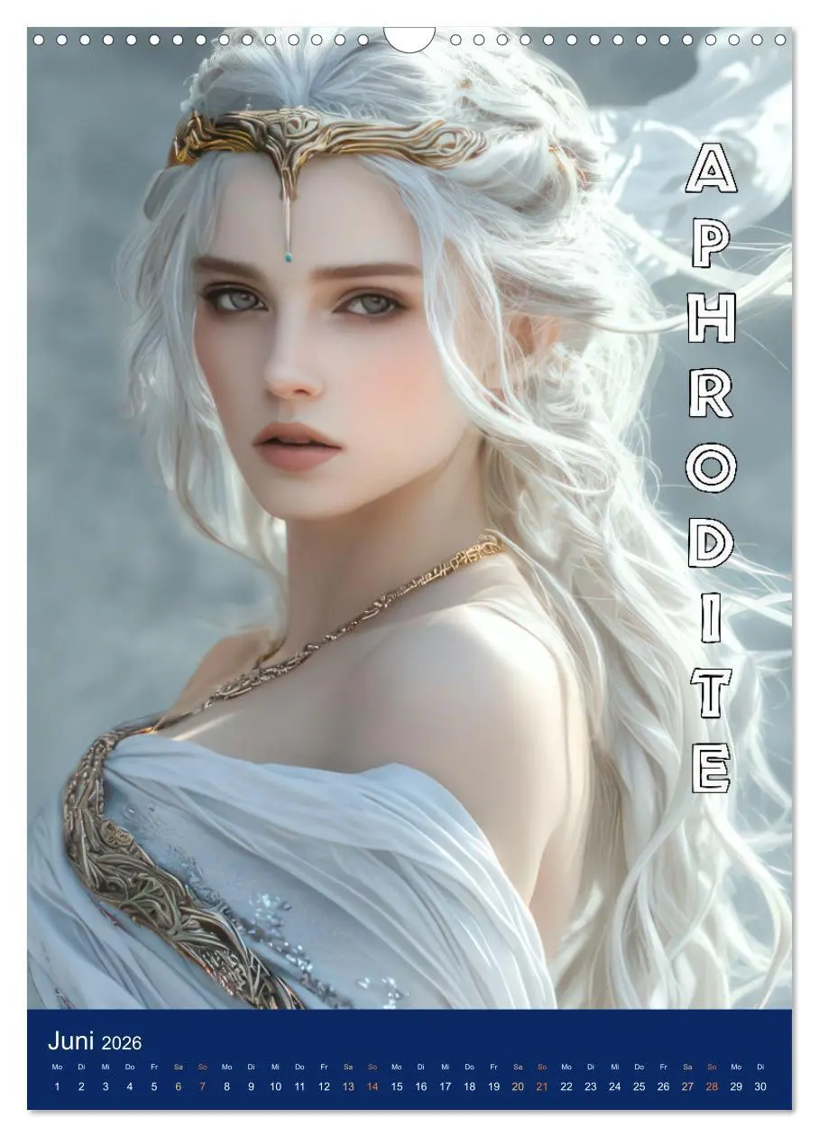 Bild: 9783457254936 | Zeus - Umringt von griechischen Göttern (Wandkalender 2026 DIN A3...