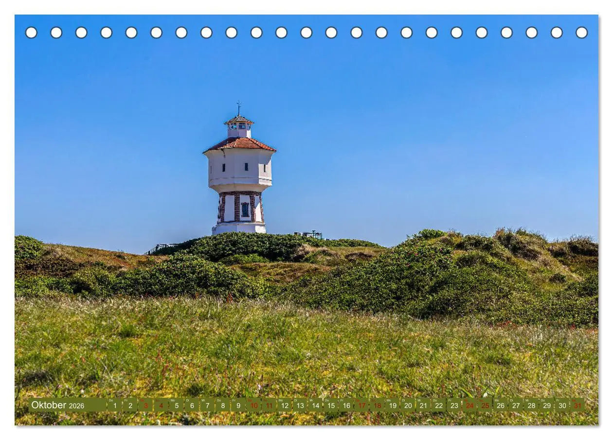 Bild: 9783457634936 | Inselliebe Langeoog (Tischkalender 2026 DIN A5 quer), CALVENDO...