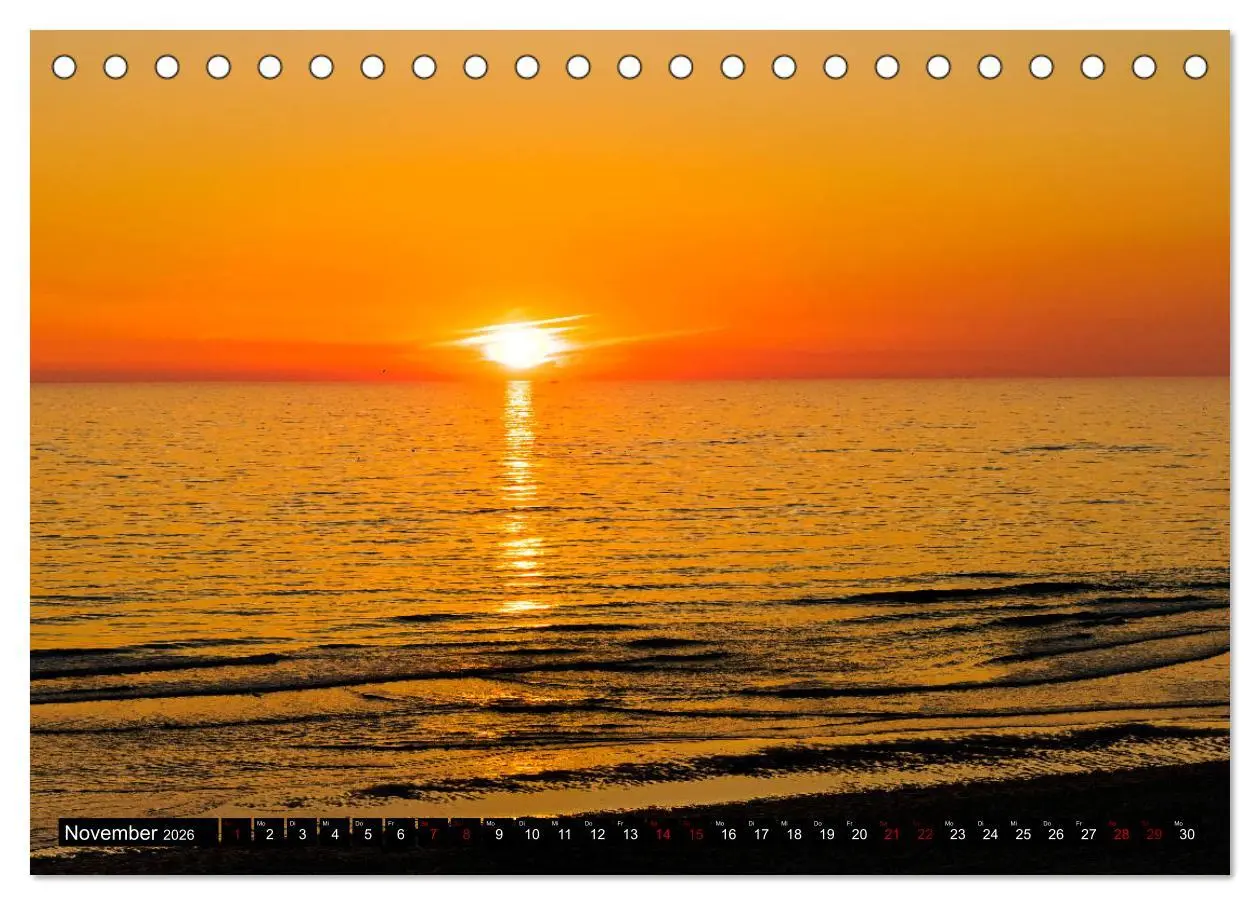 Bild: 9783457634936 | Inselliebe Langeoog (Tischkalender 2026 DIN A5 quer), CALVENDO...