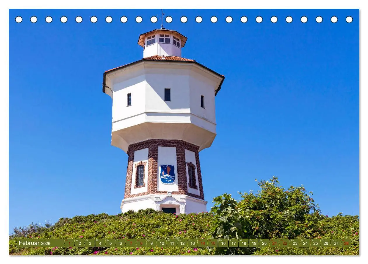 Bild: 9783457634936 | Inselliebe Langeoog (Tischkalender 2026 DIN A5 quer), CALVENDO...