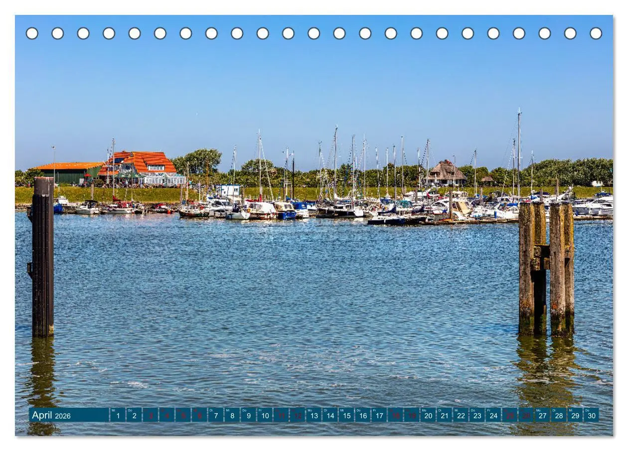 Bild: 9783457634936 | Inselliebe Langeoog (Tischkalender 2026 DIN A5 quer), CALVENDO...