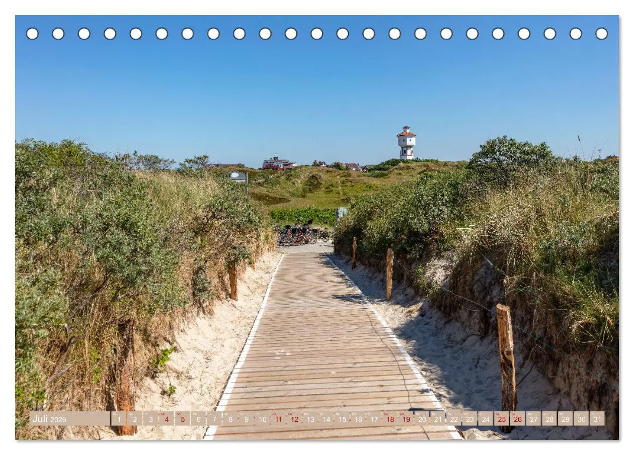 Bild: 9783457634936 | Inselliebe Langeoog (Tischkalender 2026 DIN A5 quer), CALVENDO...