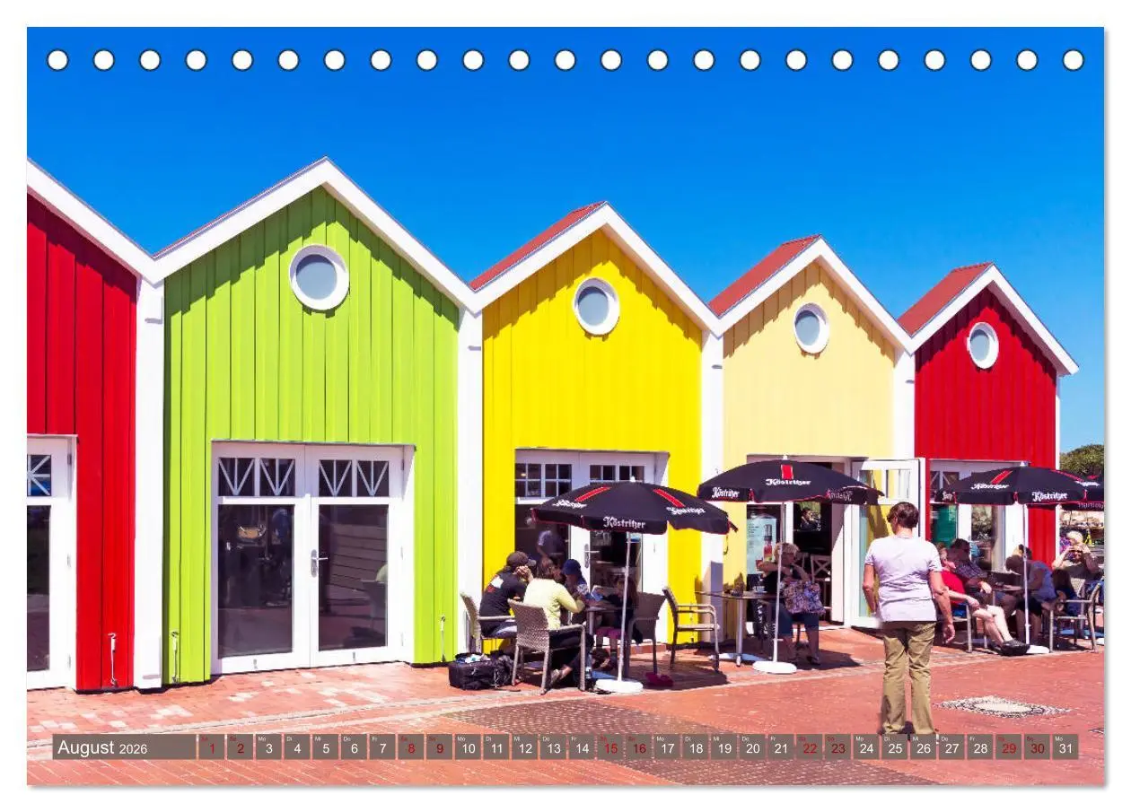 Bild: 9783457634936 | Inselliebe Langeoog (Tischkalender 2026 DIN A5 quer), CALVENDO...