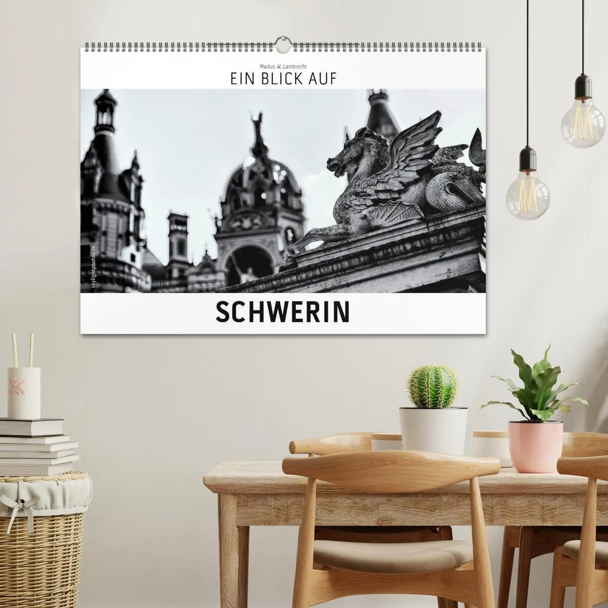 Bild: 9783457874936 | Ein Blick auf Schwerin (Wandkalender 2026 DIN A2 quer), CALVENDO...