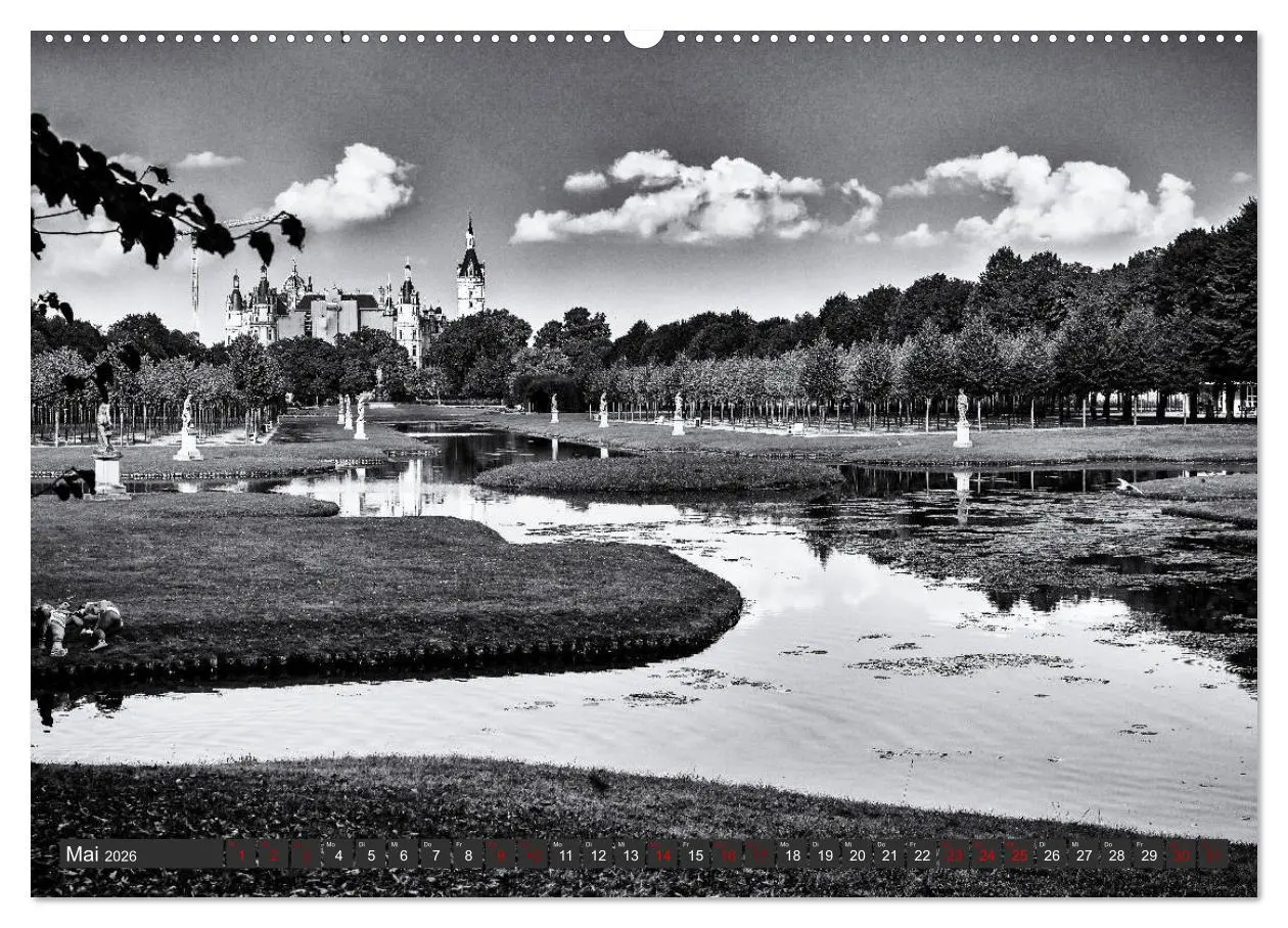 Bild: 9783457874936 | Ein Blick auf Schwerin (Wandkalender 2026 DIN A2 quer), CALVENDO...