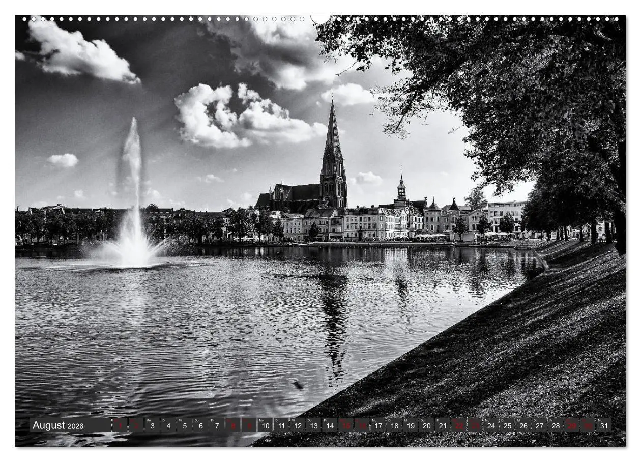Bild: 9783457874936 | Ein Blick auf Schwerin (Wandkalender 2026 DIN A2 quer), CALVENDO...