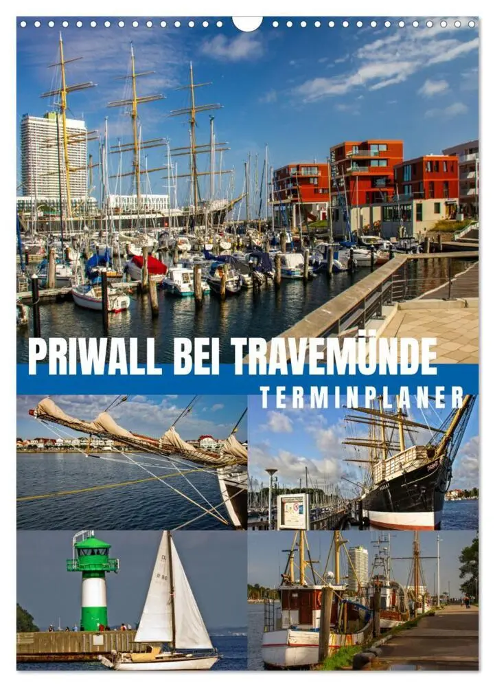 Cover: 9783516274936 | Priwall bei Travemünde - Terminplaner (Wandkalender 2026 DIN A3...