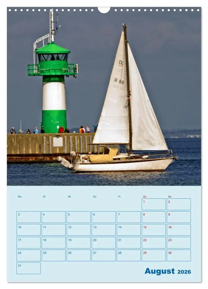 Bild: 9783516274936 | Priwall bei Travemünde - Terminplaner (Wandkalender 2026 DIN A3...