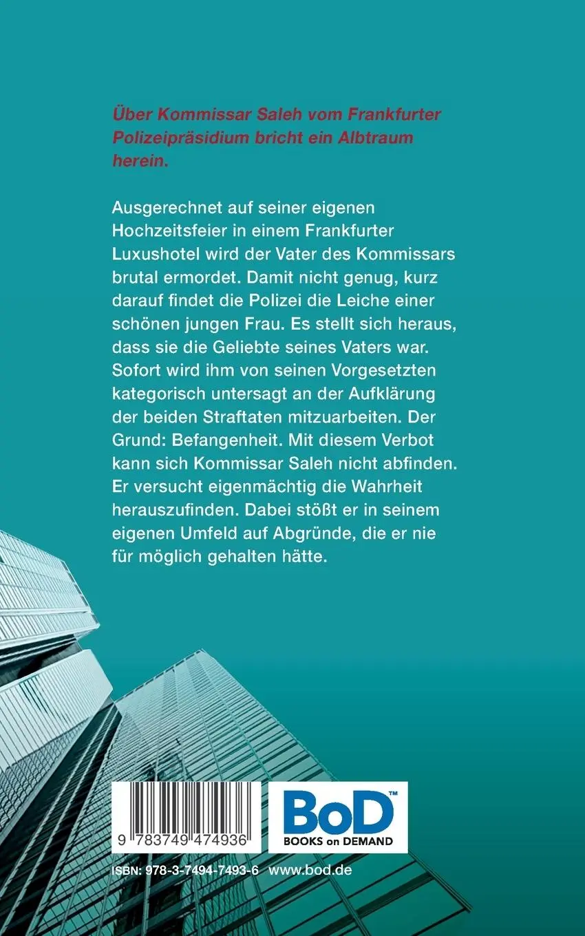 Rückseite: 9783749474936 | Mord am Main - Tödliche Liebe | Ein Hessen-Krimi | Rielau (u. a.)