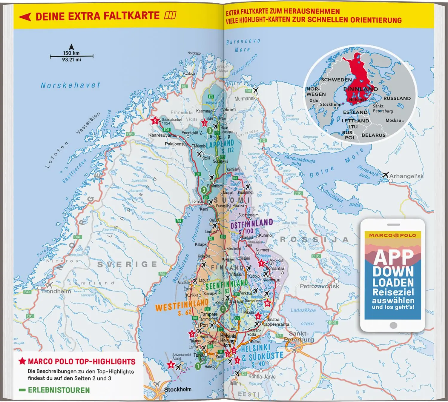 Bild: 9783829734936 | MARCO POLO Reiseführer Finnland | Joseann Freyer-Lindner (u. a.)