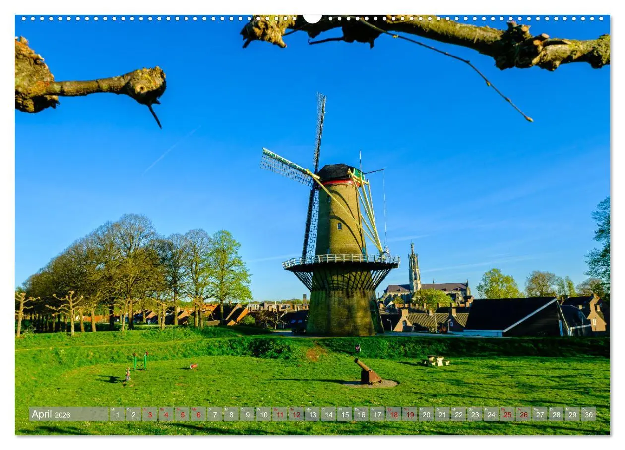 Bild: 9783457385036 | Ein Blick auf Hulst in Zeeland (hochwertiger Premium Wandkalender...
