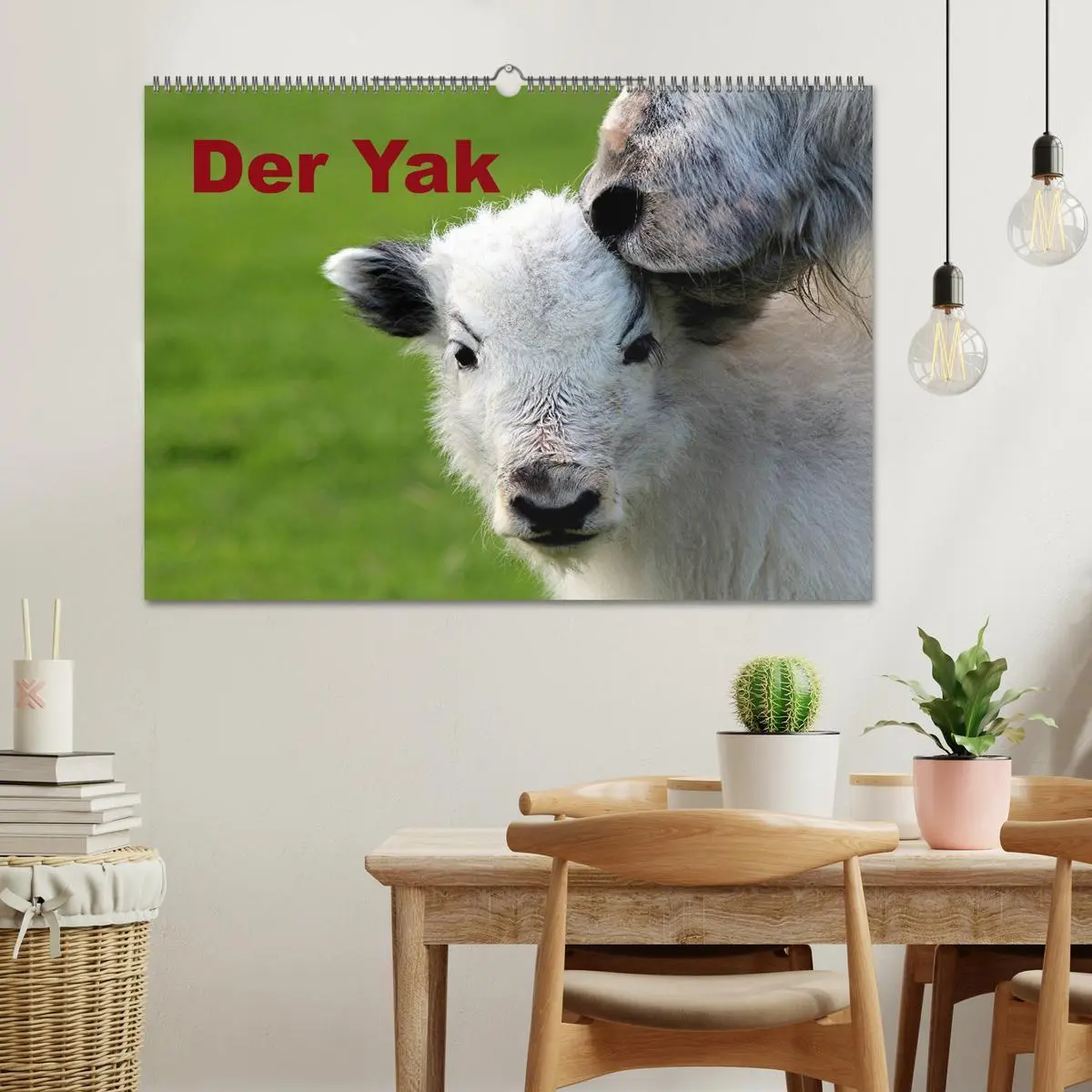 Bild: 9783516095036 | Der Yak (Wandkalender 2026 DIN A2 quer), CALVENDO Monatskalender