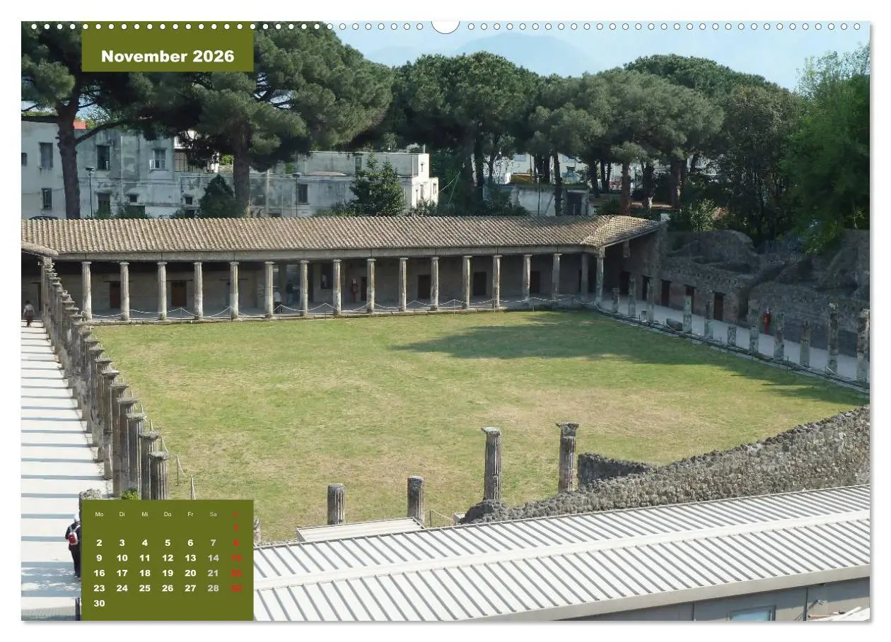 Bild: 9783516235036 | Pompeji-Kalender (Wandkalender 2026 DIN A2 quer), CALVENDO...