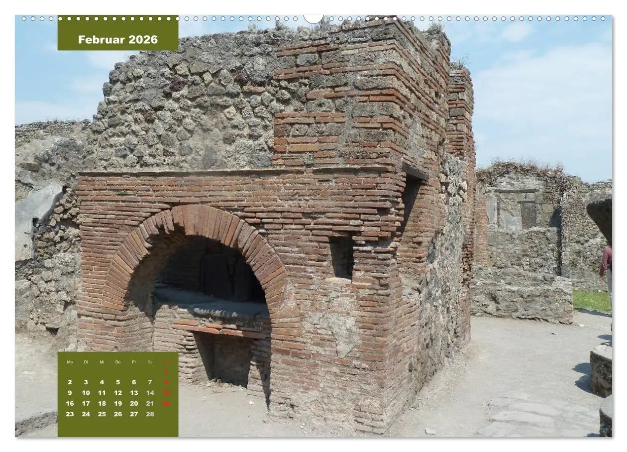 Bild: 9783516235036 | Pompeji-Kalender (Wandkalender 2026 DIN A2 quer), CALVENDO...