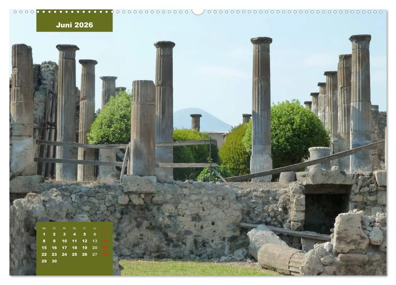 Bild: 9783516235036 | Pompeji-Kalender (Wandkalender 2026 DIN A2 quer), CALVENDO...
