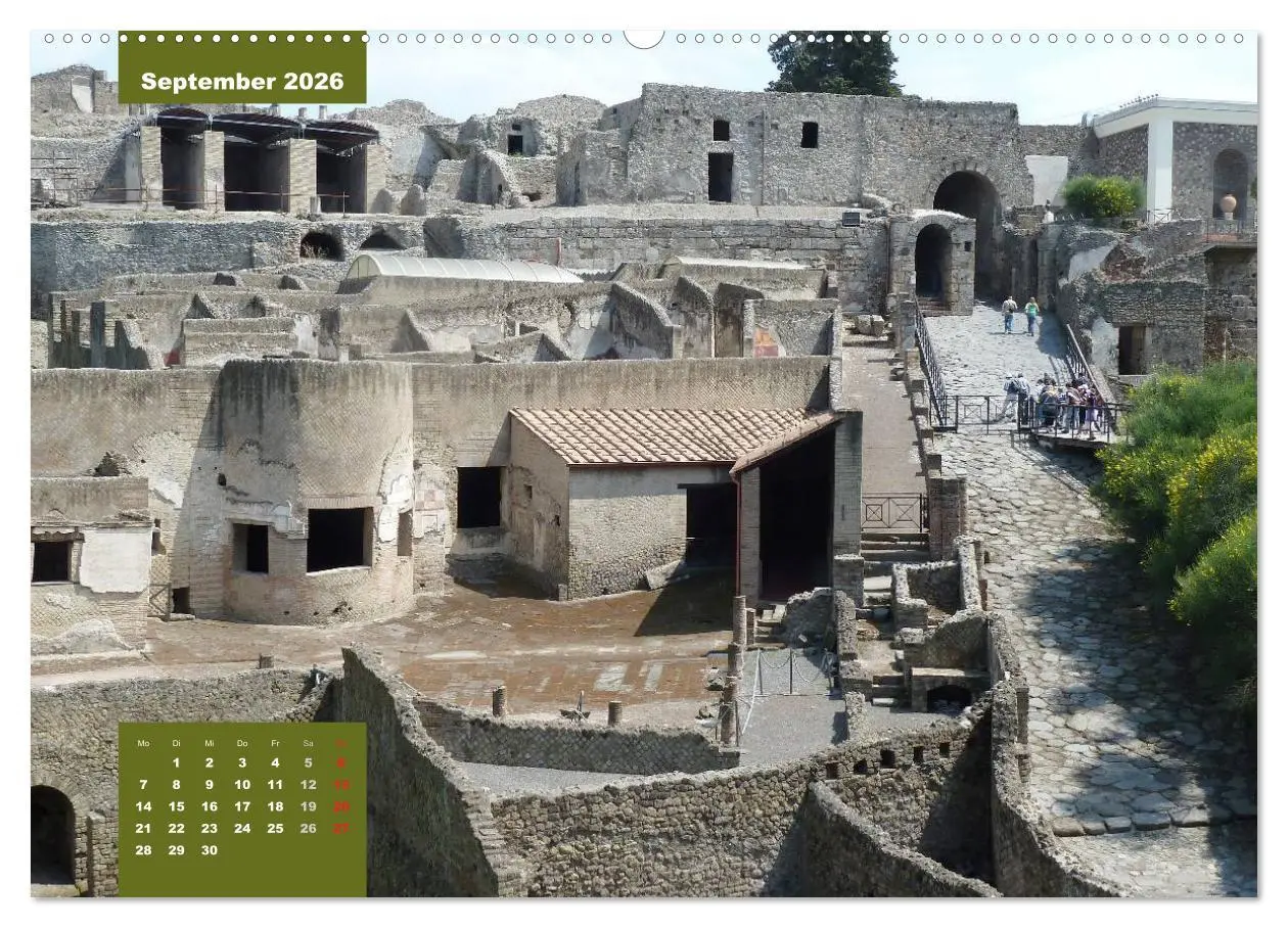 Bild: 9783516235036 | Pompeji-Kalender (Wandkalender 2026 DIN A2 quer), CALVENDO...