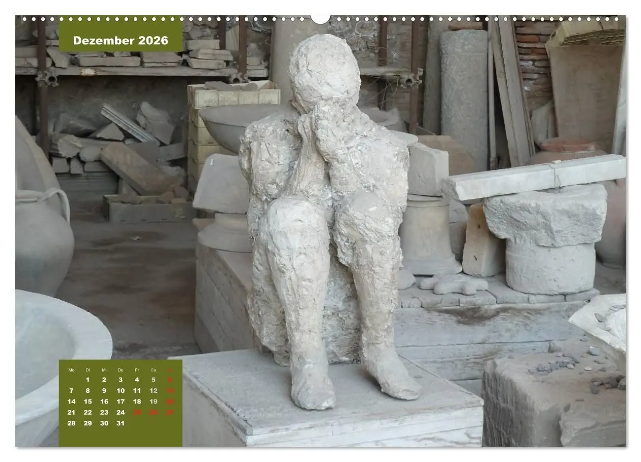 Bild: 9783516235036 | Pompeji-Kalender (Wandkalender 2026 DIN A2 quer), CALVENDO...