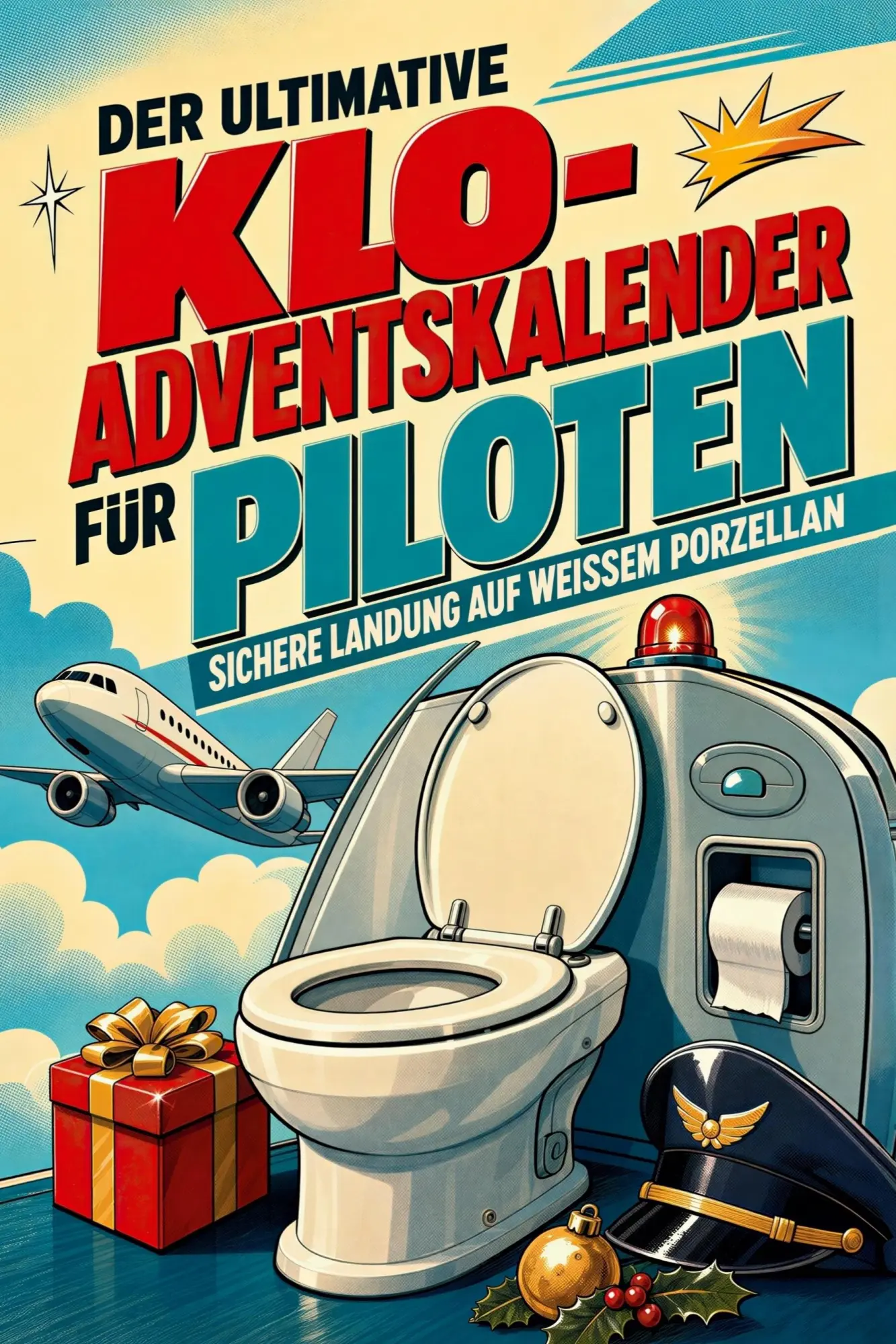 Cover: 9783696115036 | Der ultimative Klo-Adventskalender für Piloten | Ben König | Buch