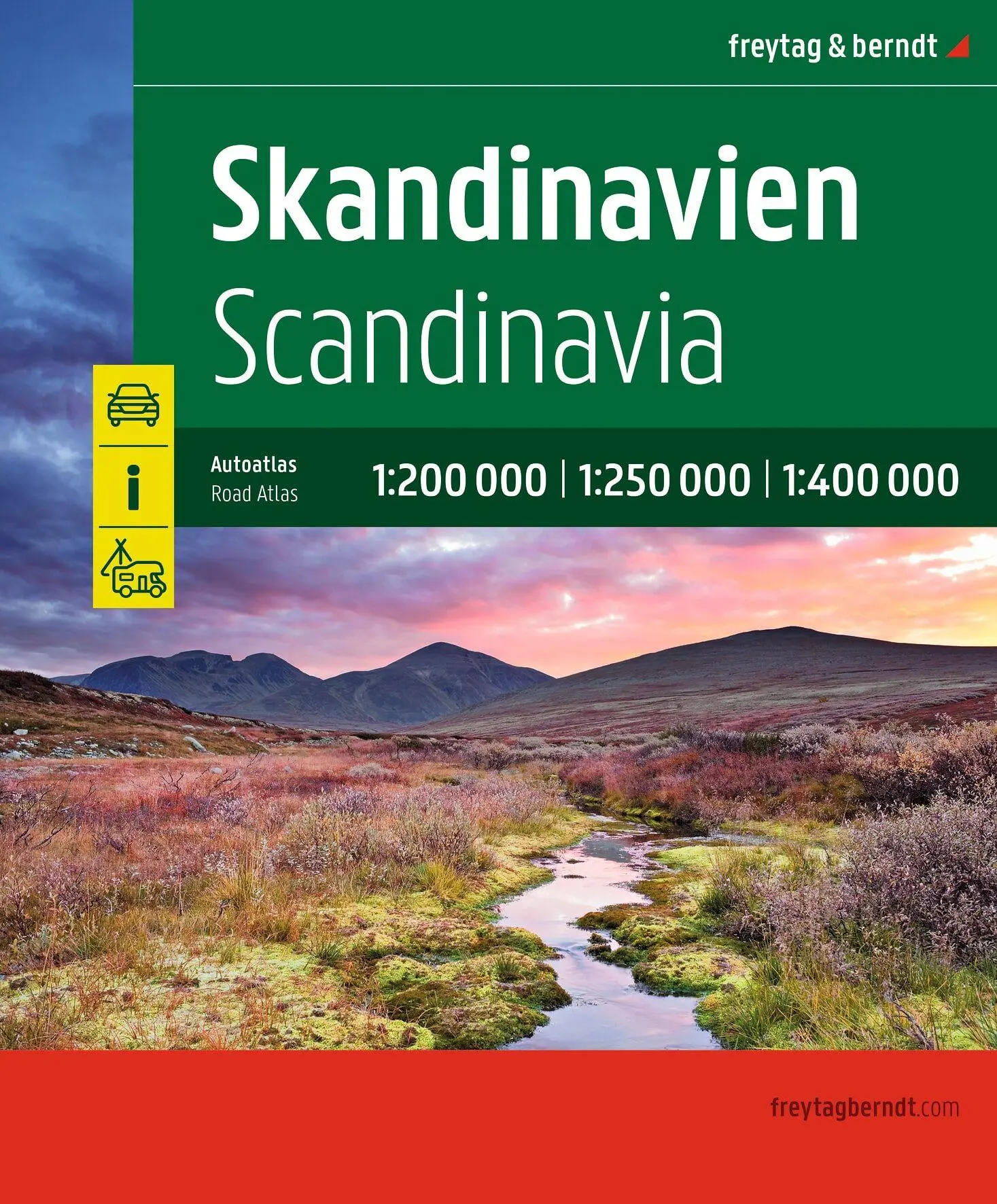Cover: 9783707925036 | freytag &amp; berndt Autoatlas Skandinavien 1:200.000 | Freytag &amp; Berndt