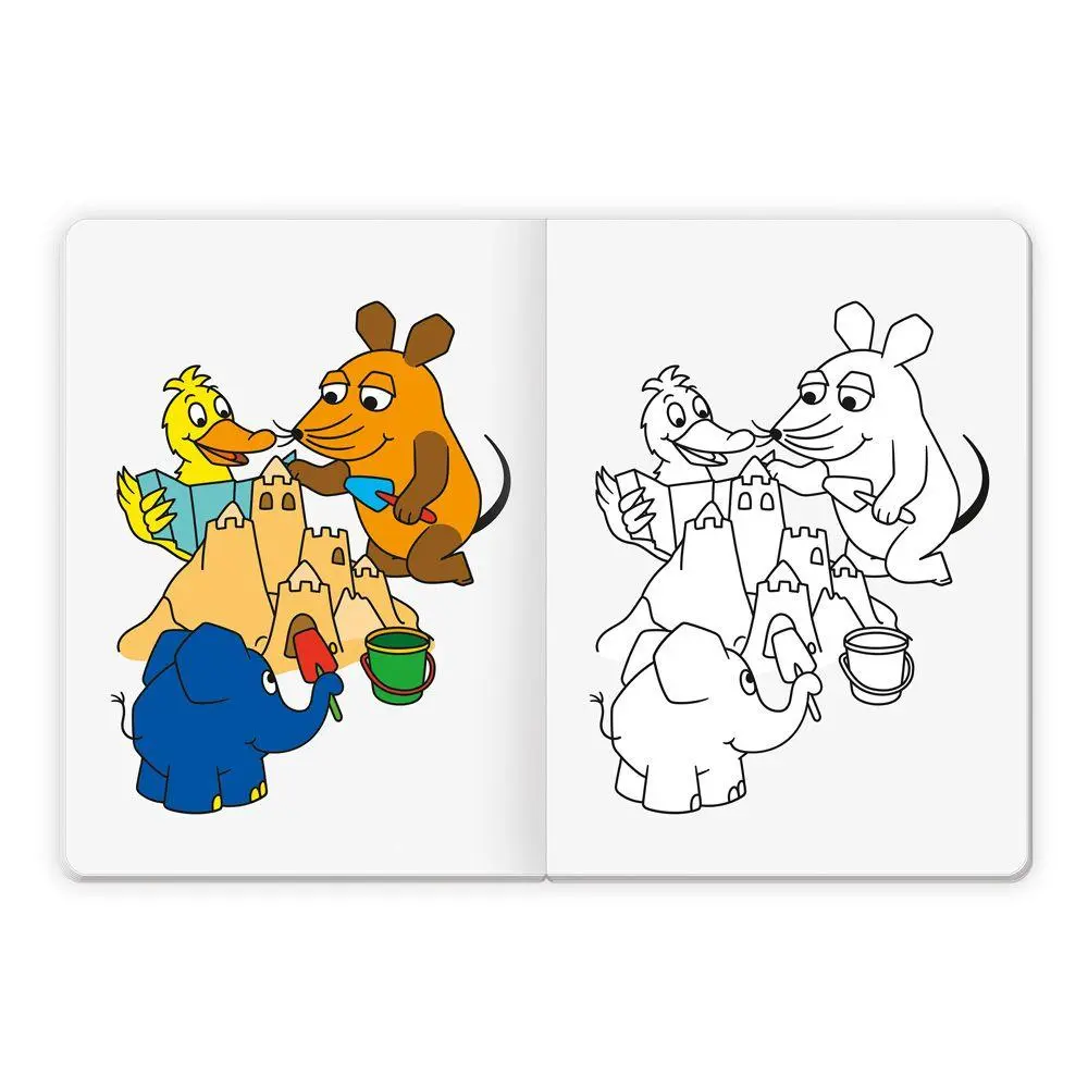 Bild: 9783988025036 | TRÖTSCH - Die Maus Superdickes Malbuch Ausmalbuch | Malbuch Ausmalbuch