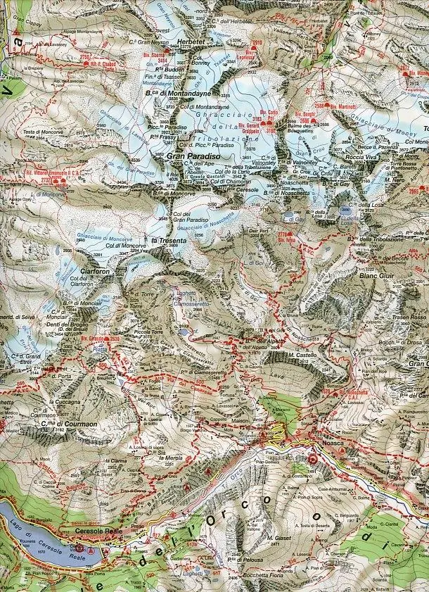 Bild: 9788896455036 | IGC Italien 1 : 50 000 Wanderkarte 03 Parco Nazionale de Gran Paradiso