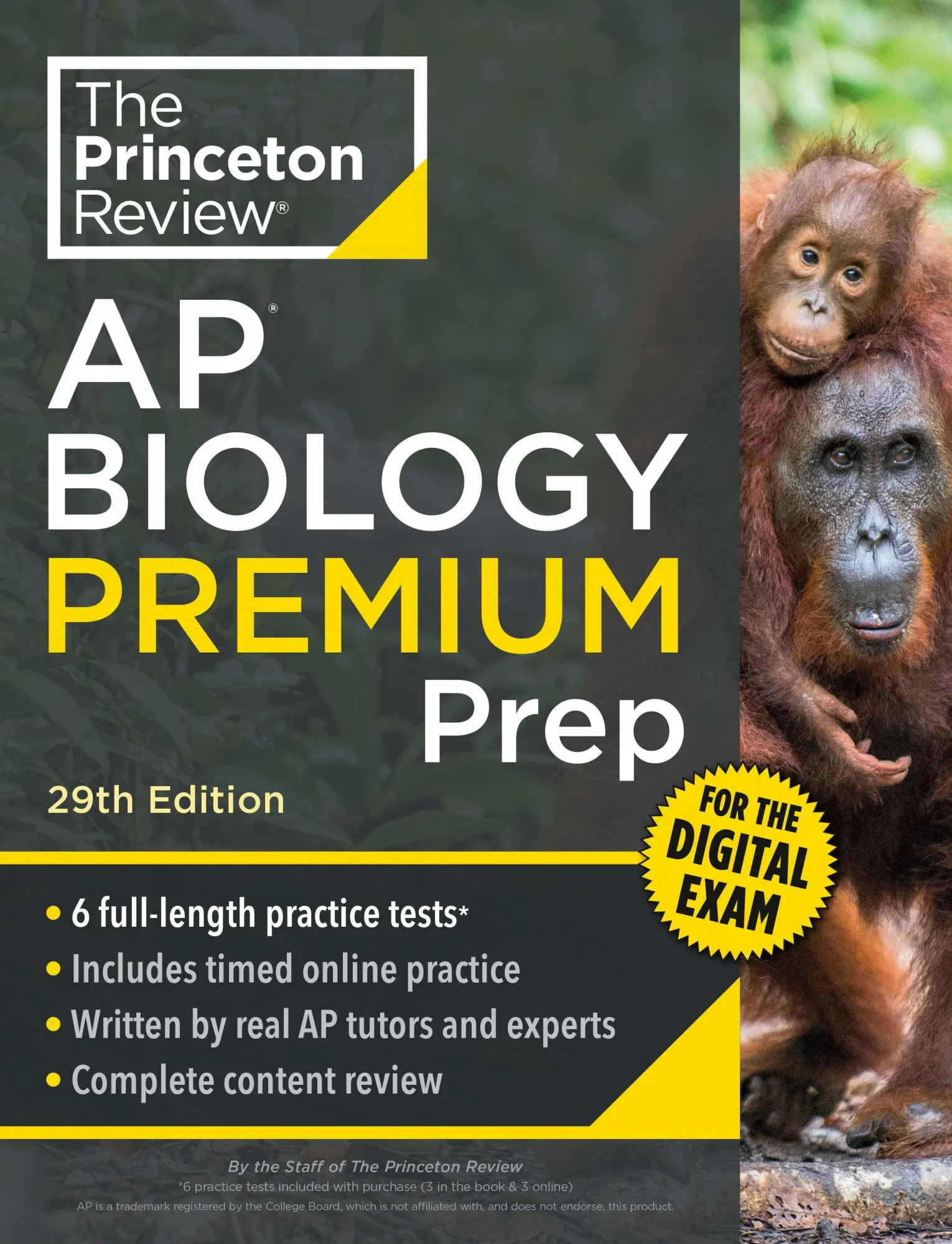 Cover: 9798217125036 | Princeton Review AP Biology Premium Prep, 29th Edition | Review | Buch