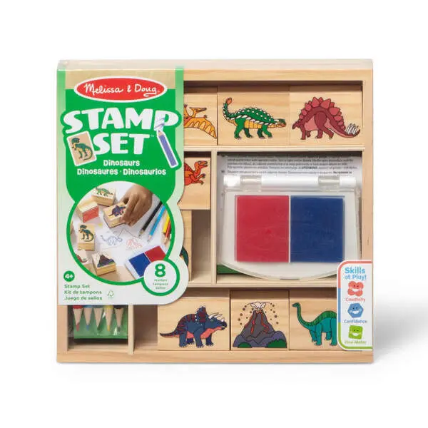 Cover: 681147005136 | MAC Dinosaurier Holzstempelset | Karton | 51360 | Deutsch | 2025
