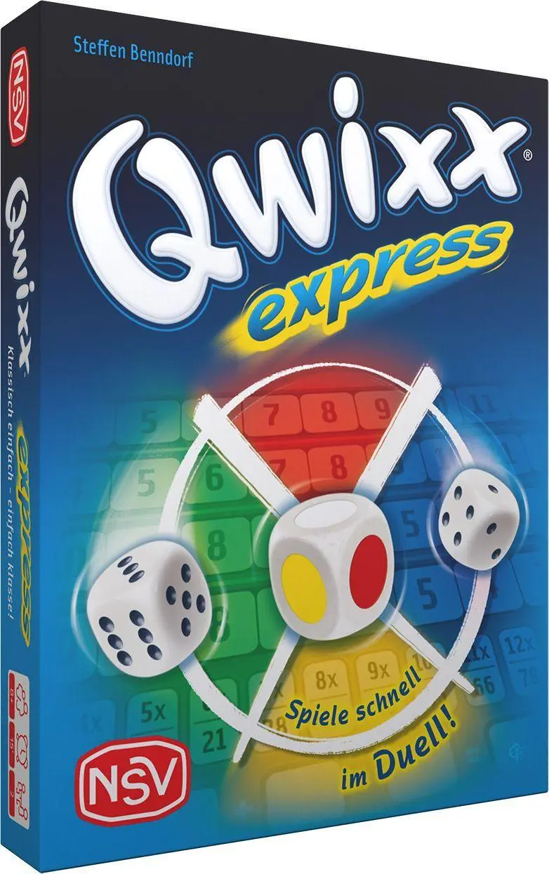 Cover: 4012426885136 | Qwixx Express | Spiel | Deutsch | 2026 | Cartamundi Deutschland