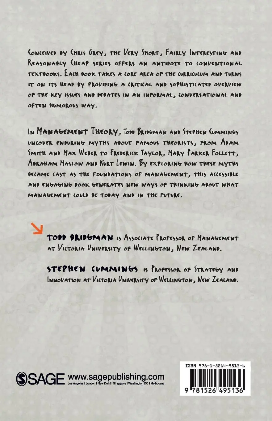 Rückseite: 9781526495136 | A Very Short, Fairly Interesting and Reasonably Cheap Book about...