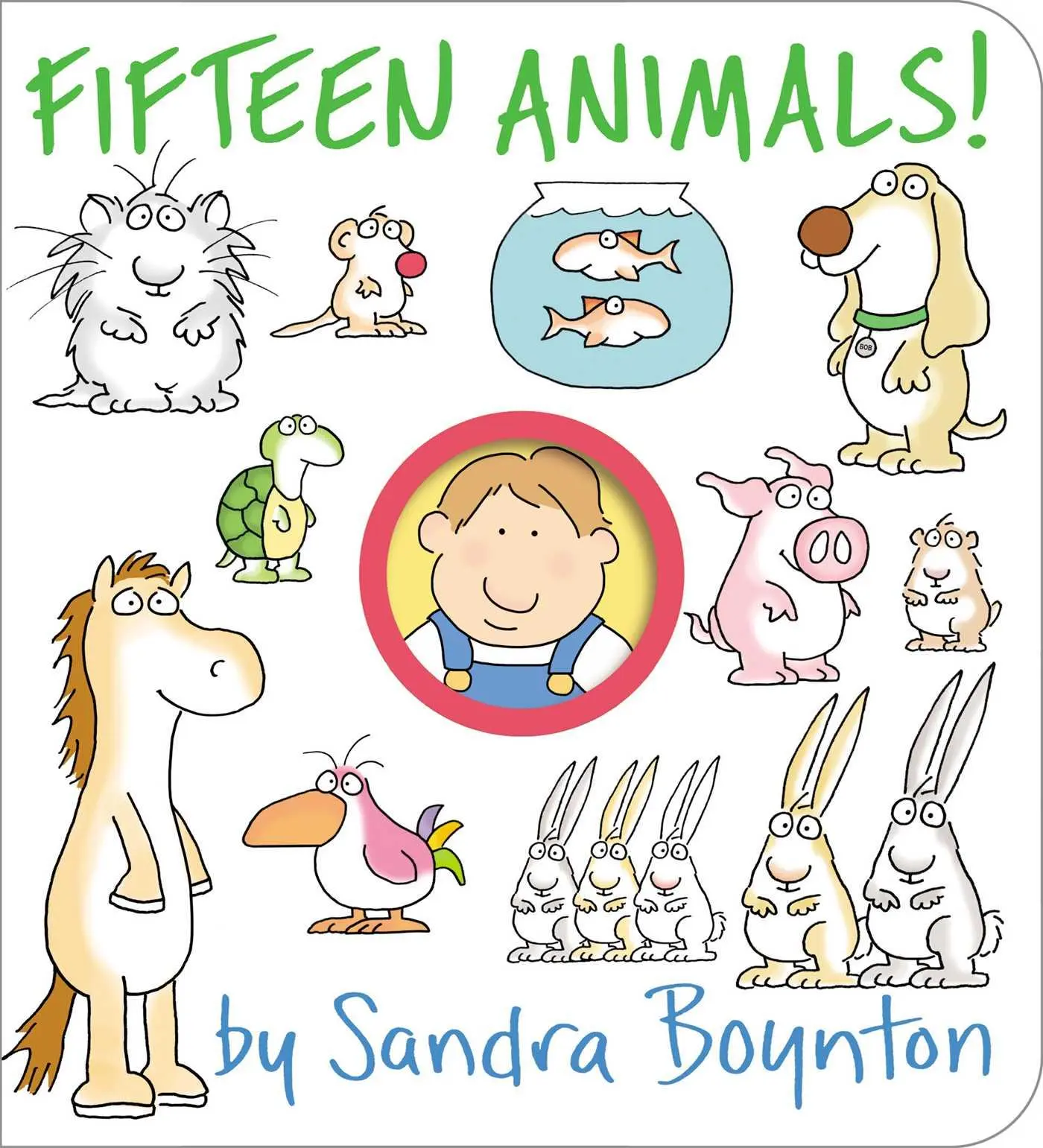 Cover: 9781665925136 | Fifteen Animals! | Sandra Boynton | Buch | Papp-Bilderbuch | Englisch